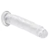 RealRock - áttetsző dildó tapadókoronggal - 12,7 cm