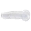 RealRock - áttetsző dildó tapadókoronggal - 12,7 cm