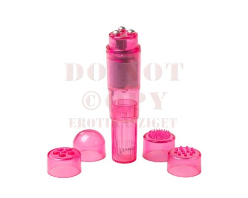 Easytoys Pocket Rocket csiklóizgató szett - pink