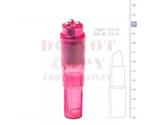 Easytoys Pocket Rocket csiklóizgató szett - pink