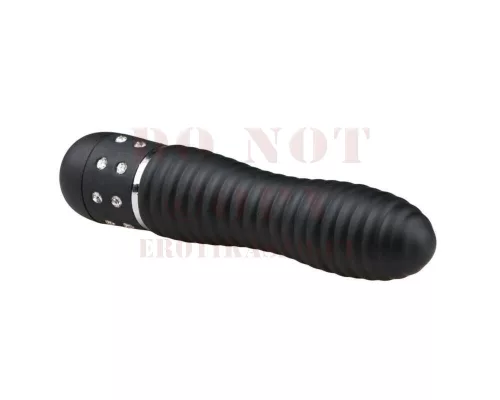 Easytoys Diamond mini vízálló rúdvibrátor - fekete