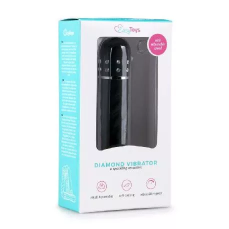 Easytoys Diamond mini vízálló rúdvibrátor - spirálos