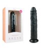 EasyToys tapadótalpas nagy fekete dildó