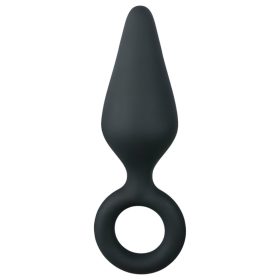 Easytoys Pointy Plug S - fekete anál plug - kicsi