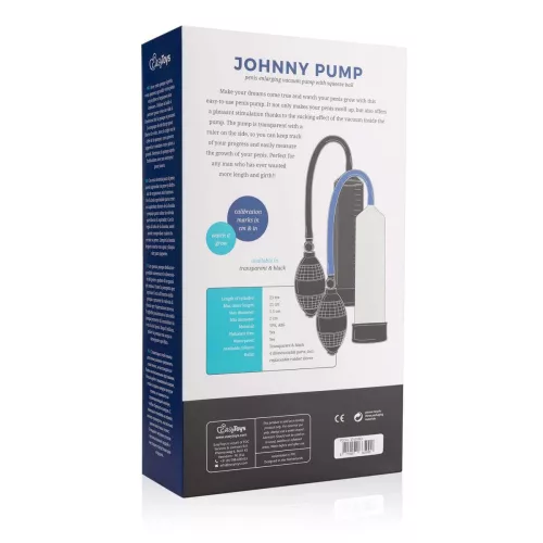 Easytoys Johnny fekete péniszpumpa