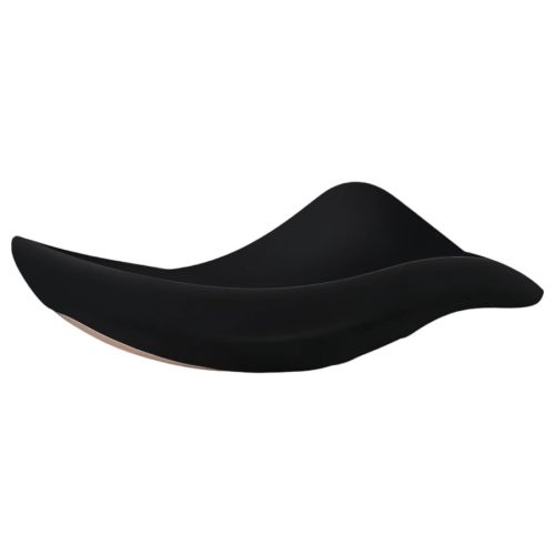 Exkluzív akkus rádiós vibrációs fekete tanga - Pantyrebel