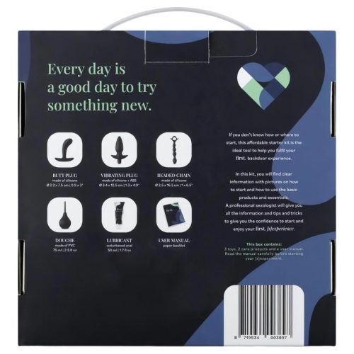 First. Backdoor anál készlet kezdőknek