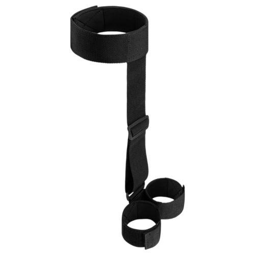 Bedroom Fantasies puha fekete nyakörv bilincsekkel