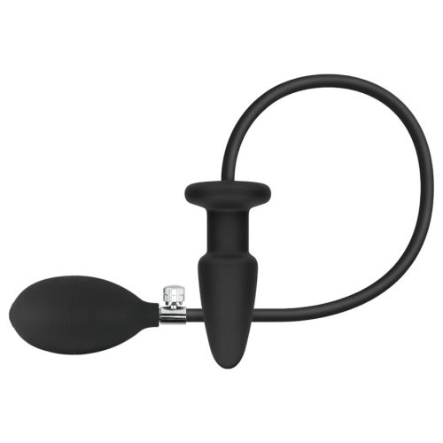 EasyToys pumpálható anál plug - fekete