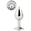 Gleaming Love - ezüst anál plug