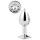 Gleaming Love - ezüst anál plug
