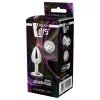 Gleaming Love - ezüst anál plug