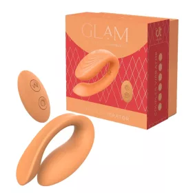 Glam akkus rádiós párvibrátor - narancs