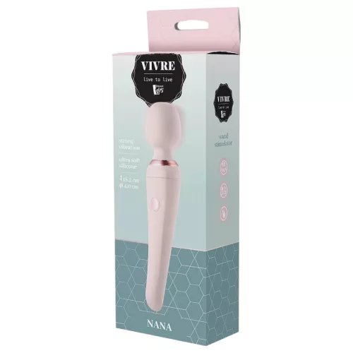 Vivre Nana - akkus pink masszírozó vibrátor