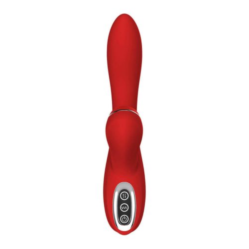 Dreamtoys tölthető tripla karos piros vibrátor