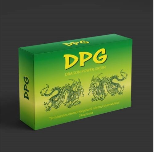 Dragon Power Green potencianövelő- 3 db