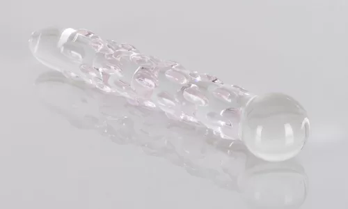 Icicles No. 7 - gyöngyös üveg dildó