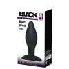 Black Velvets - nagy méretű anál plug haladóknak (fekete)