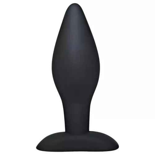 Black Velvets - nagy méretű anál plug haladóknak (fekete)