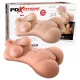 Mega Fuck Slut - realisztikus női test maszturbátor (natúr)
