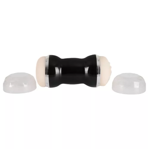 You2Toys - Pussy and Ass - dupla maszturbátor (fekete)