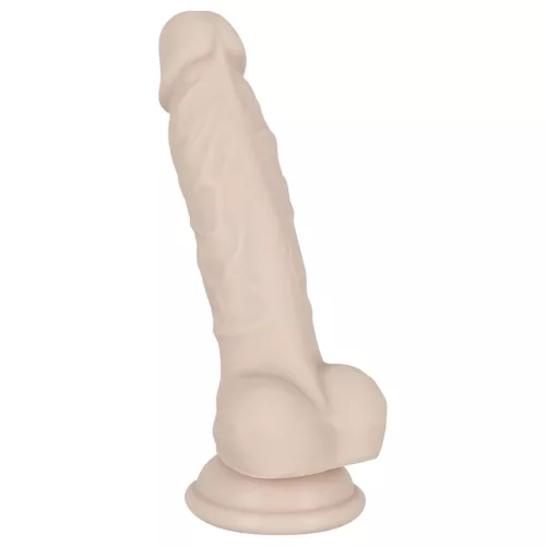 You2Toys - Szilikon tapadókorongos dildó - közepes (natúr)