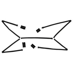 Bad Kitty - plüss ágyhoz kötöző szett (5 részes)