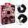 You2Toys - Plüss bilincs hosszú lánccal - fekete