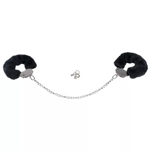 You2Toys - Plüss bilincs hosszú lánccal - fekete