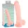 Medical - orvosi szilikon dildó (24cm) - natúr