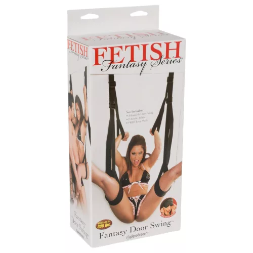 Pipedream - Fetish Fantasy Door - szexhinta (fekete)