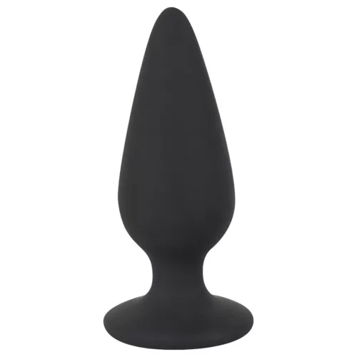 Black Velvets Heavy - 40g-os anál plug (fekete)
