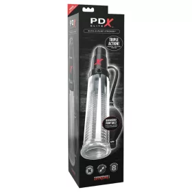   PDX Elite - 2in1 - péniszpumpa és maszturbátor egyben (átlátszó)