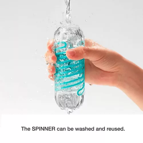 TENGA Spinner Tetra - maszturbátor (átlátszó)