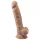 Silexd 7 - tapadókorongos dildó - 17,5cm (natúr)