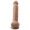 Silexd 7 - tapadókorongos dildó - 17,5cm (natúr)