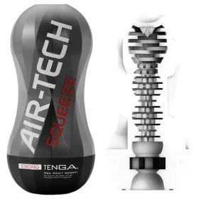   TENGA Air-Tech Squeeze Strong - szívó maszturbátor (fekete)