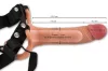 Realistixxx Strap-on - felcsatolható, üreges dildó (natúr)