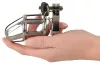You2Toys - Chastity Cage - fém pénisz ketrec, lakattal