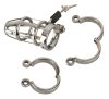 You2Toys - Chastity Cage - fém pénisz ketrec, lakattal