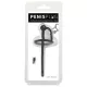 Penisplug - szilikon dilátor makkgyűrűvel (0,6mm) - fekete