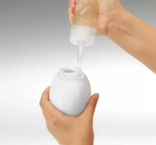 TENGA GEO - hullámos maszturbátor (Glacier)