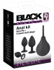 Black Velvets - anál plug szett (4 részes) - fekete