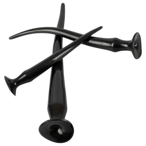 You2Toys - extra hosszú anál plug szett (3 részes) - fekete