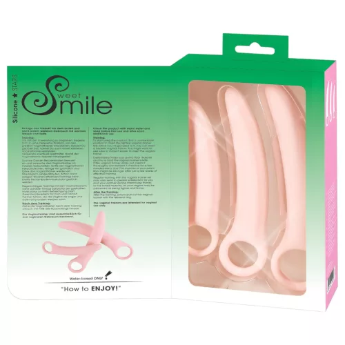 Smile Vaginal Trainers - Vaginális Tréner Szett 3 Méretben (Medencefenék Erősítő)