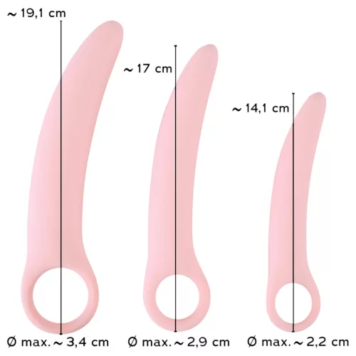 Smile Vaginal Trainers - Vaginális Tréner Szett 3 Méretben (Medencefenék Erősítő)