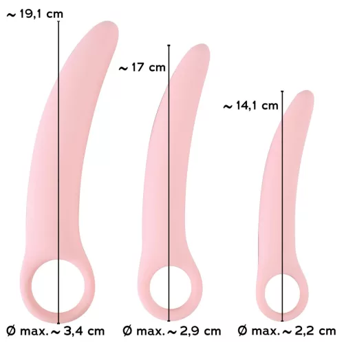 Smile Vaginal Trainers - Vaginális Tréner Szett 3 Méretben (Medencefenék Erősítő)