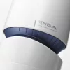 TENGA Aero - szuper szívó száj maszturbátor (fehér-kék)