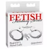 Fetish Fantasy - fém bilincs (ezüst)