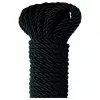Fetish Silky Rope - Shibari kötél - 10m (fekete)